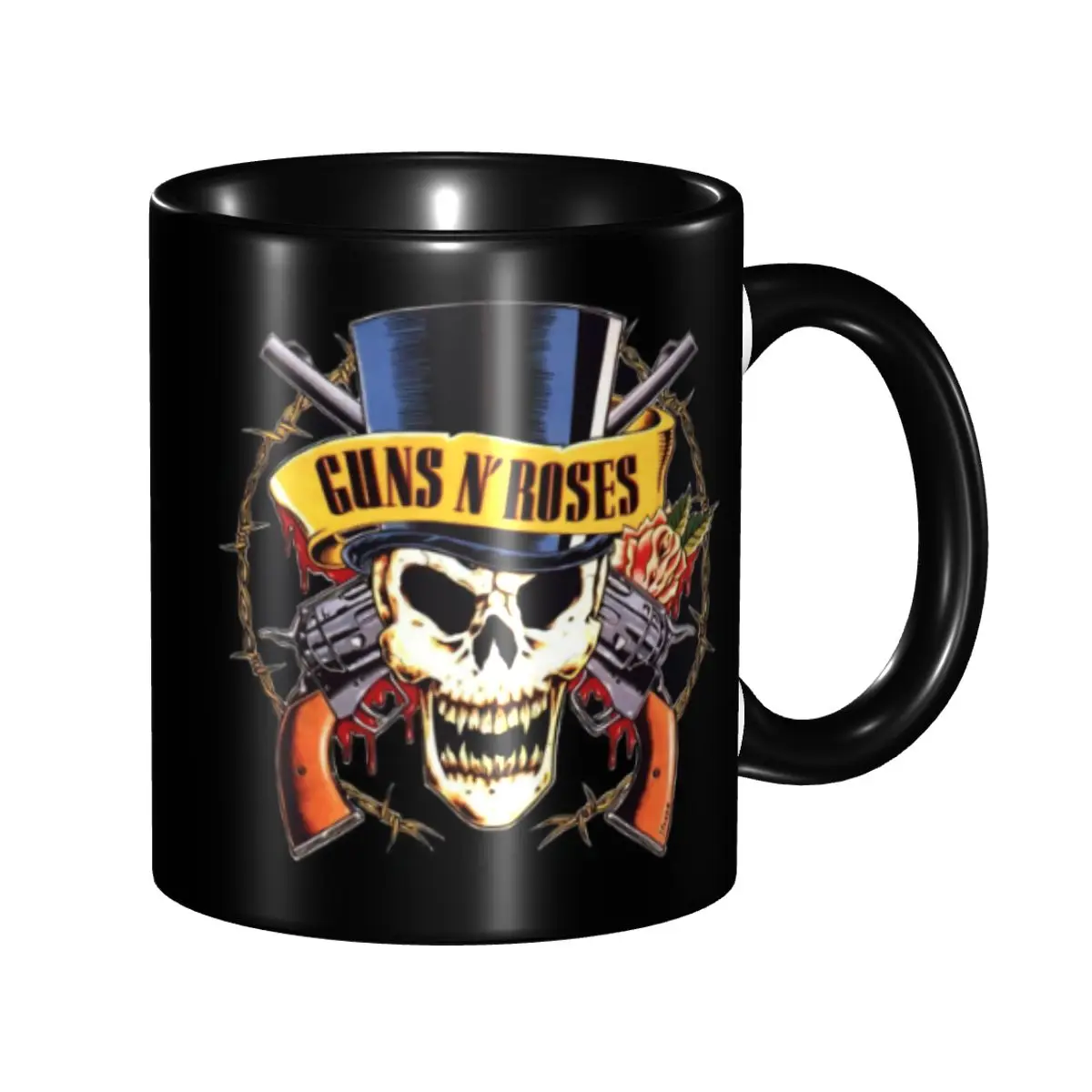 Guns N Rose Logo Heavy Metal Coffee Mug DIY Customized Ceramic Mug Cup Creative Present
Guns N Rose Logo Heavy Metal Coffee Mug DIY Customized Ceramic Mug Cup Creative Present