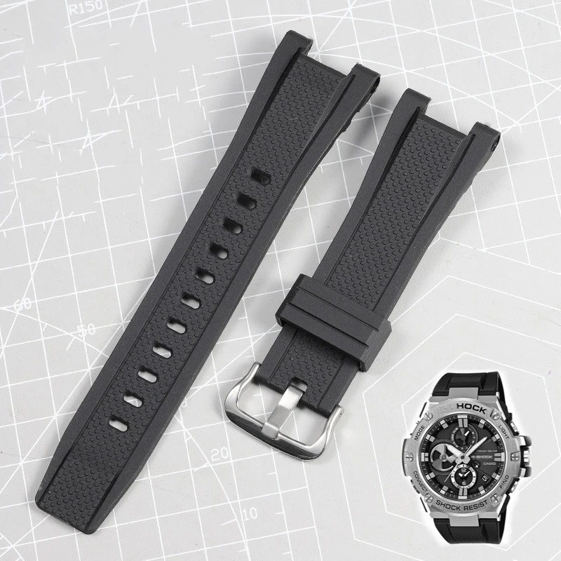 Silicone Rubber bracelet for casio GST210 GST-W110/S130/B100/S100G/S110/410 watch strap high quality watchband wristwatches band
Silicone Rubber bracelet for casio GST210 GST-W110/S130/B100/S100G/S110/410 watch strap high quality watchband wristwatches band