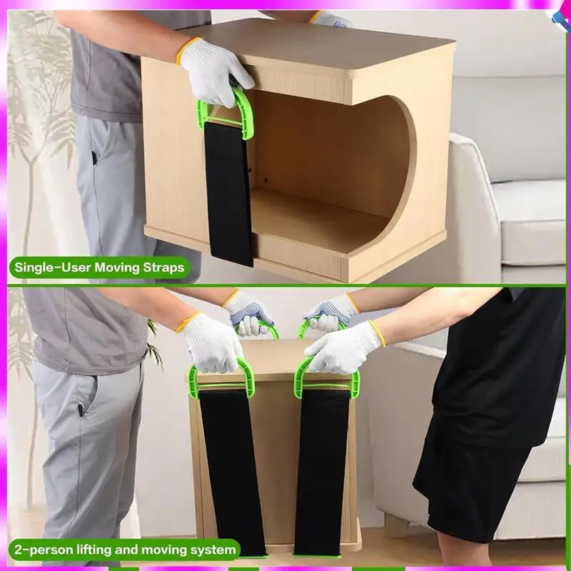 N96R Lifting Straps Furniture Moving Straps For Mattress Boxes Luggage Heavy Objects Up To 500Lbs For Furniture, Boxes, House-Mo
N96R Lifting Straps Furniture Moving Straps For Mattress Boxes Luggage Heavy Objects Up To 500Lbs For Furniture, Boxes, House-Mo