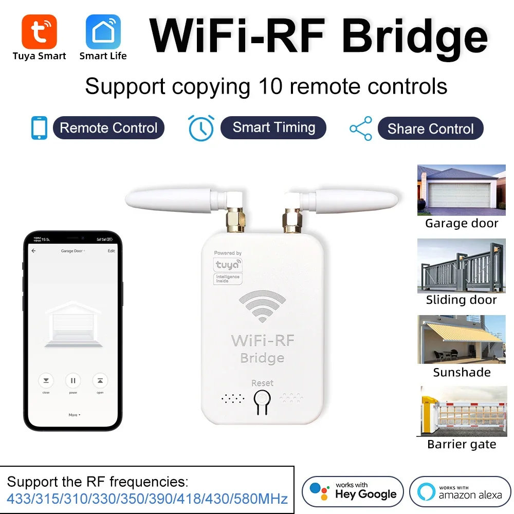 ZSVIOT Tuya Smart Wi-Fi RF Дубликатор Дистанционное Управление Копия Для Электрических Дверей Рулонная Дверь Штора Тент Солнцезащитный Козырек Пульт Дистанционного Управления
ZSVIOT Tuya Smart Wi-Fi RF Дубликатор Дистанционное Управление Копия Для Электрических Дверей Рулонная Дверь Штора Тент Солнцезащитный Козырек Пульт Дистанционного Управления