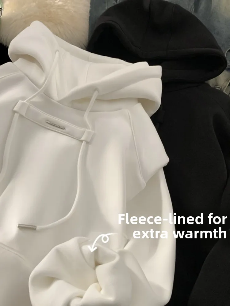 Мужская толстовка с капюшоном, осенне-зимняя утепленная верхняя одежда, модная высококачественная толстовка с капюшоном на шнурке, молодежная одежда
Мужская толстовка с капюшоном, осенне-зимняя утепленная верхняя одежда, модная высококачественная толстовка с капюшоном на шнурке, молодежная одежда