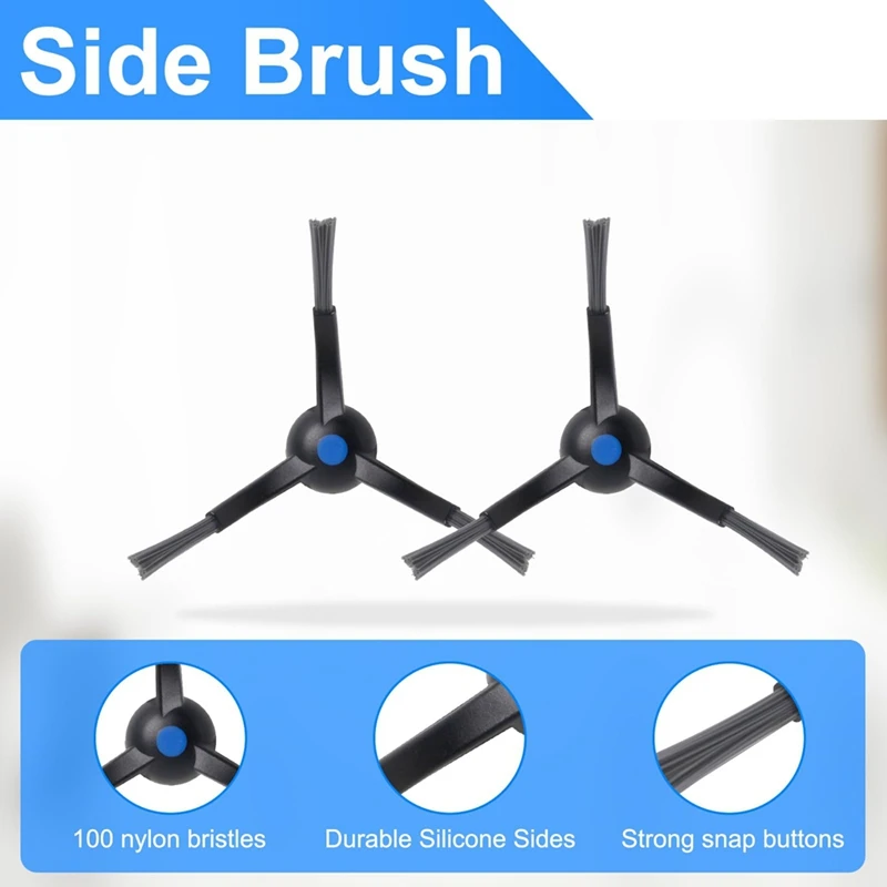 A87Z Replacement Parts for ECOVACS DEEBOT X5 Omni, Accessory Kit with Roller Brush, HEPA Filters,Wipes,Dust Bags,Side Brushes
A87Z Replacement Parts for ECOVACS DEEBOT X5 Omni, Accessory Kit with Roller Brush, HEPA Filters,Wipes,Dust Bags,Side Brushes