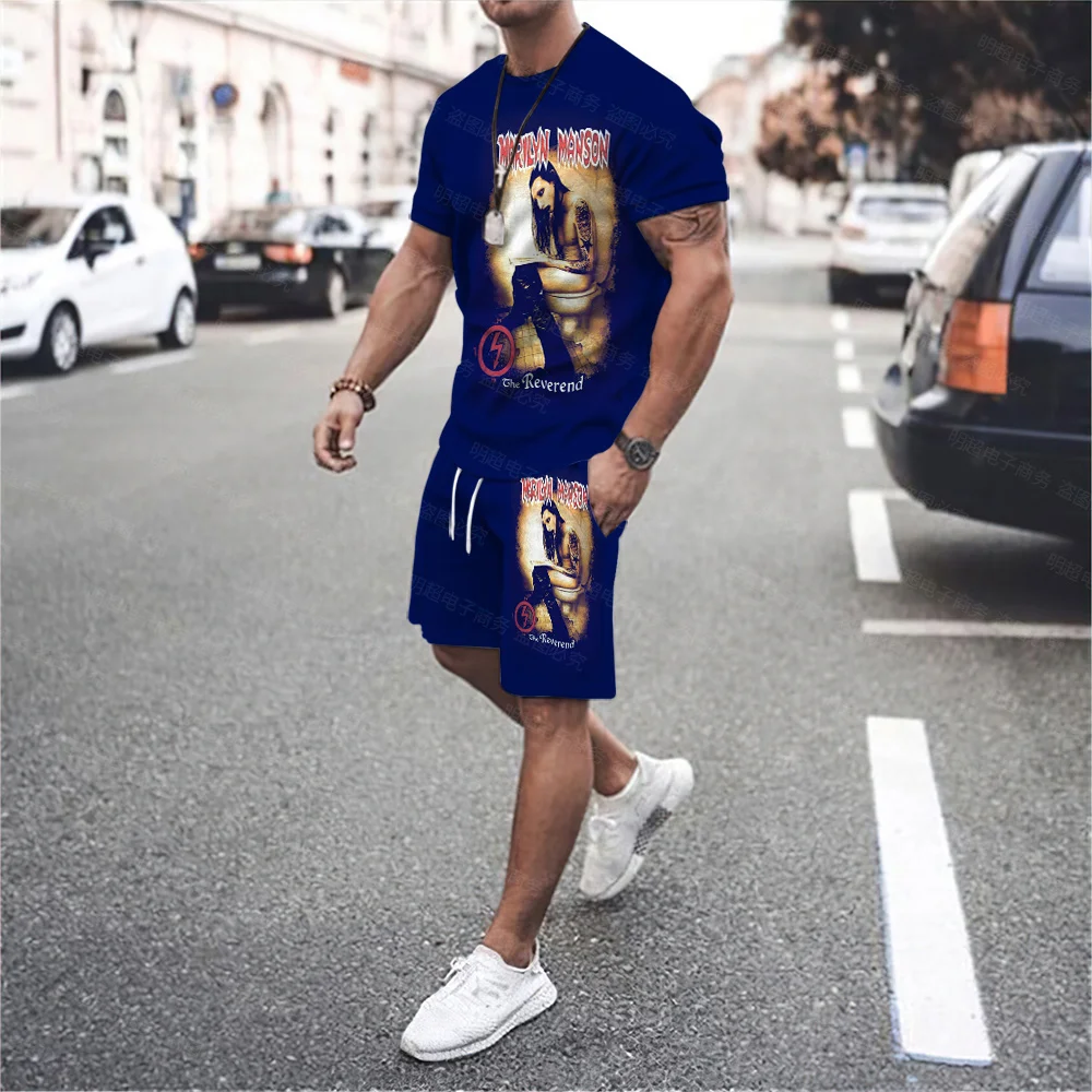 Personality Fashion Men's Summer New Toilet 3D Printing Casual Hip Hop Street Sports T-Shirt Black Suit Plus Size Top + Shorts
Personality Fashion Men's Summer New Toilet 3D Printing Casual Hip Hop Street Sports T-Shirt Black Suit Plus Size Top + Shorts
