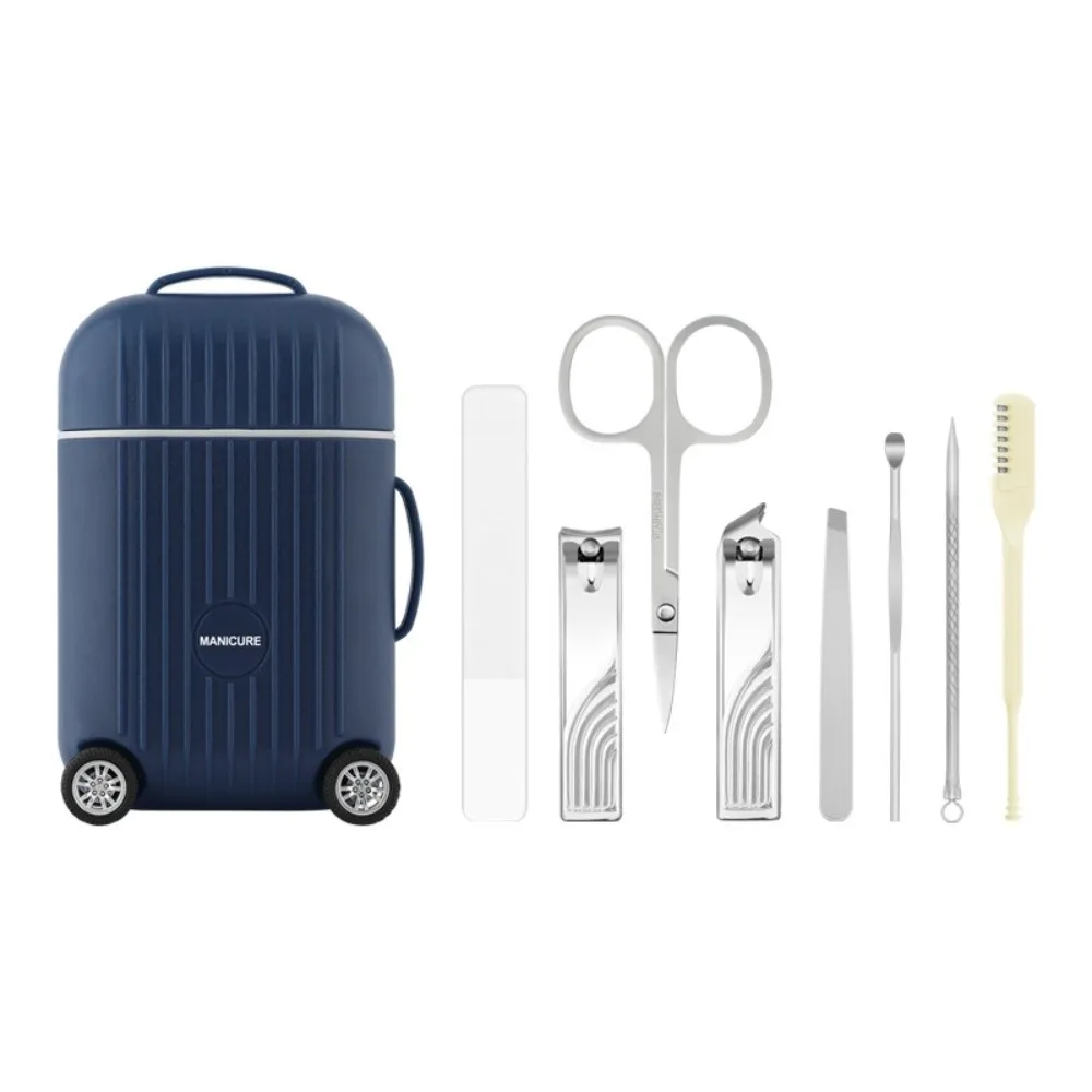 8pcs Portable Manicure and Pedicure Tool Set Stainless Steel Mini Travel Nail Cutter Set Tweezers Storage Case
8pcs Portable Manicure and Pedicure Tool Set Stainless Steel Mini Travel Nail Cutter Set Tweezers Storage Case
