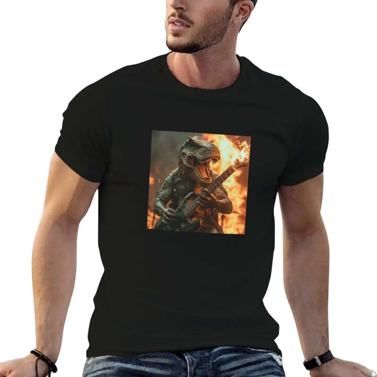 T-Rex Rocks T-Shirt graphic shirts oversized basketball graphic tees t shirts for men
T-Rex Rocks T-Shirt graphic shirts oversized basketball graphic tees t shirts for men