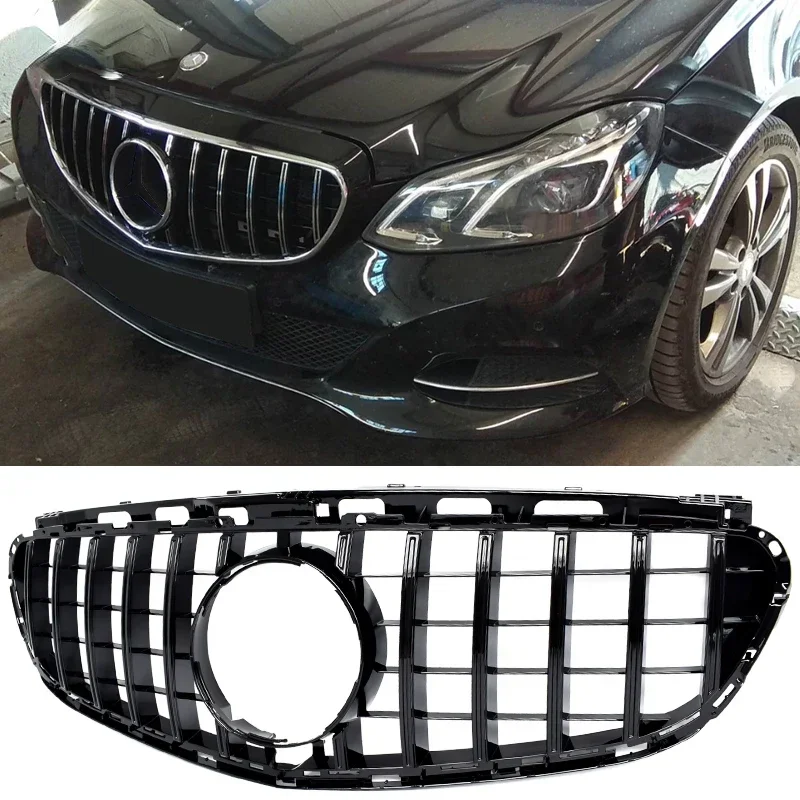 Replacement Front Bumper GTR Grille Black Silver For Mercedes E Class Facelifted S212 Estate & W212 Sedan 2014 2015 2016
Replacement Front Bumper GTR Grille Black Silver For Mercedes E Class Facelifted S212 Estate & W212 Sedan 2014 2015 2016