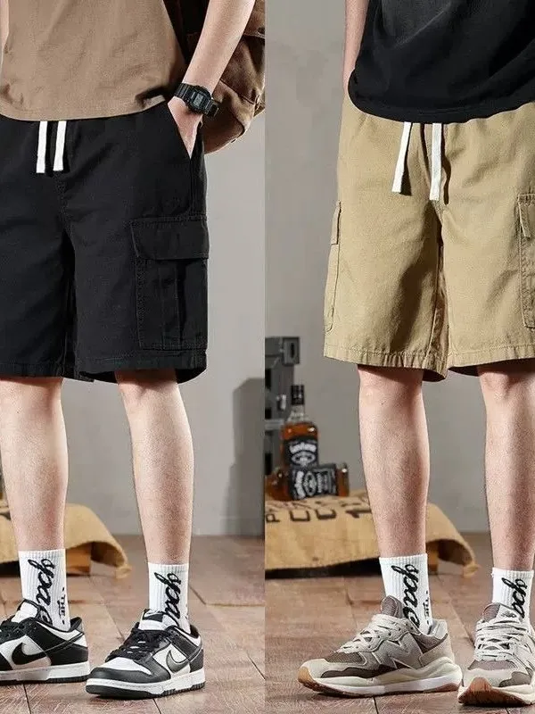Outdoor Casual Cotton Shorts Men's Summer Thin American Retro Workwear Beach Pants High Street Loose Five-Quarter Pants
Outdoor Casual Cotton Shorts Men's Summer Thin American Retro Workwear Beach Pants High Street Loose Five-Quarter Pants
