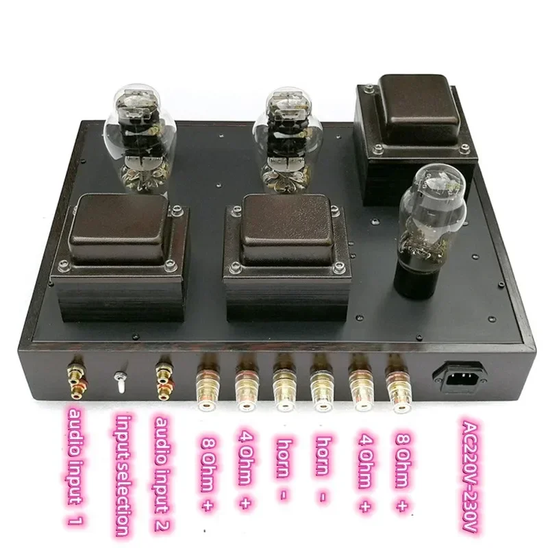 Latest Log Shell 9W*2 Stereo 6J8P Push 300B Vacuum Tube 5U4G Rectifier Single-ended Class A HIFI Home Speaker Audio Amplifier
Latest Log Shell 9W*2 Stereo 6J8P Push 300B Vacuum Tube 5U4G Rectifier Single-ended Class A HIFI Home Speaker Audio Amplifier