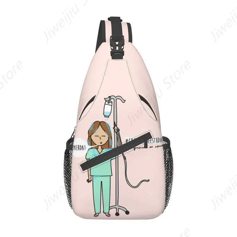 Baptism Of Nursing Student Sling Chest Bag Custom Medical Nurse Shoulder Crossbody Backpack for Men Traveling Daypack
Baptism Of Nursing Student Sling Chest Bag Custom Medical Nurse Shoulder Crossbody Backpack for Men Traveling Daypack