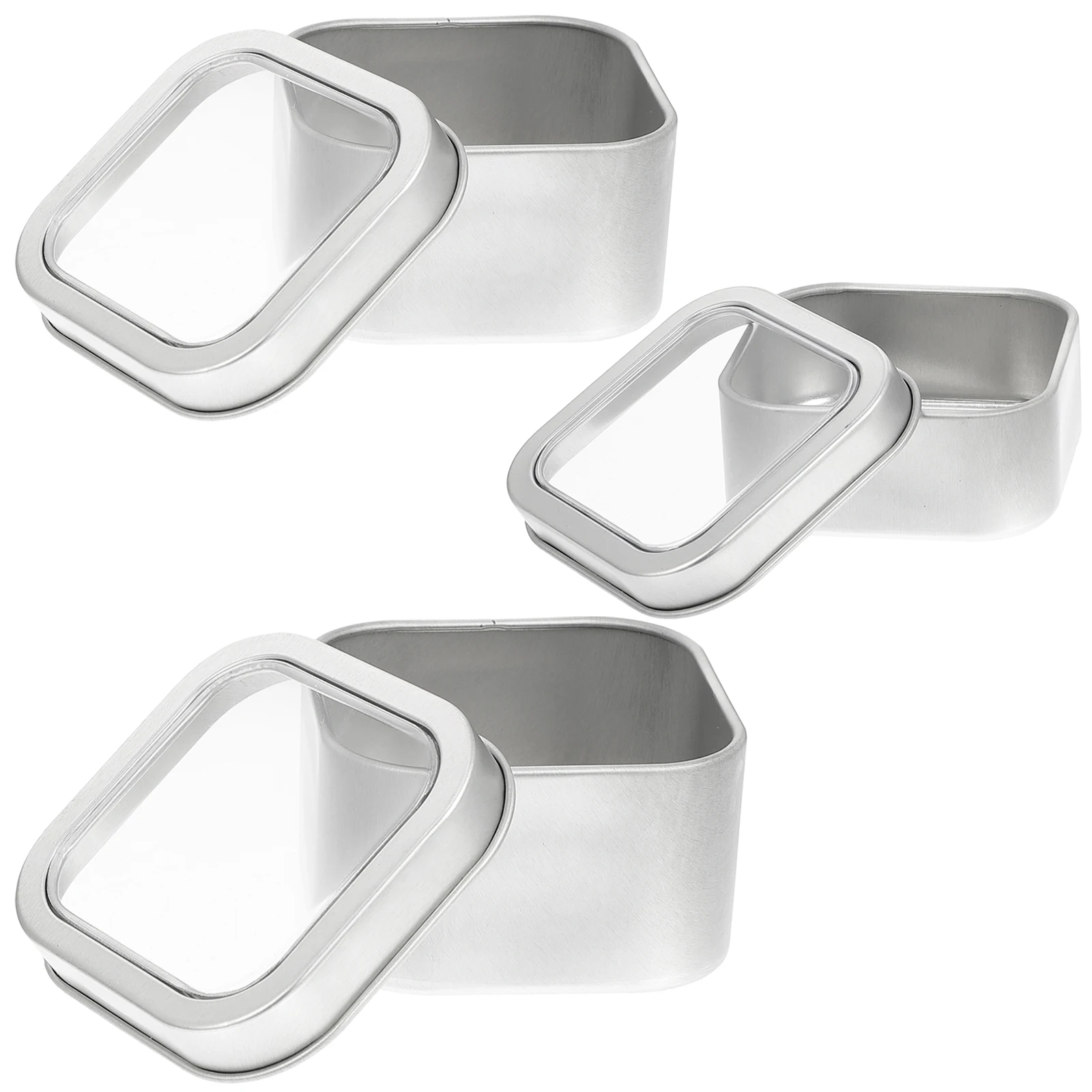 3pcs Aromatherapy Iron Square Containers Lid Storage Jars Suitable Candies Candles Gifts Erasers Small Items Tinplate
3pcs Aromatherapy Iron Square Containers Lid Storage Jars Suitable Candies Candles Gifts Erasers Small Items Tinplate
