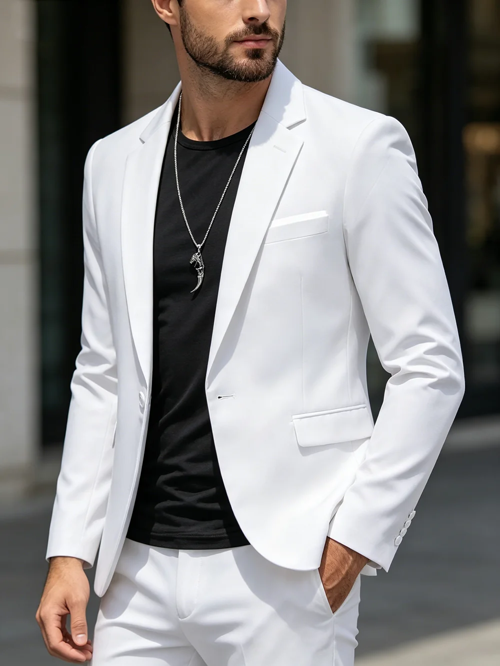 M-6XL High-end Brand Men's Boutique Solid Color Business Casual Suit Jacket Groom Wedding Dress Party Men Blazer Suit Coat
M-6XL High-end Brand Men's Boutique Solid Color Business Casual Suit Jacket Groom Wedding Dress Party Men Blazer Suit Coat