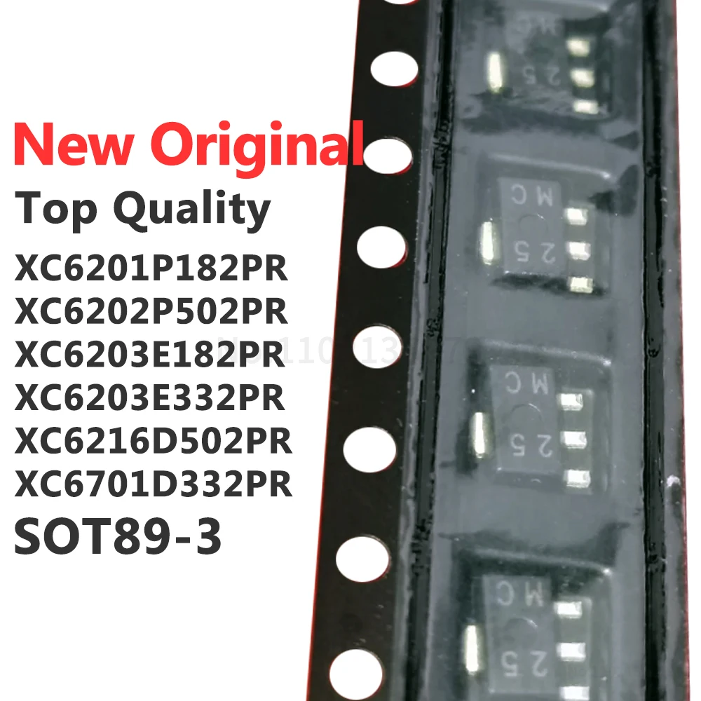 (10 шт.) XC6201P182PR XC6202P502 XC6202P502PR XC6203E182PR XC6203E332PR XC6216D502PR XC6701D332PR SOT89-3 Новый оригинальный
(10 шт.) XC6201P182PR XC6202P502 XC6202P502PR XC6203E182PR XC6203E332PR XC6216D502PR XC6701D332PR SOT89-3 Новый оригинальный
