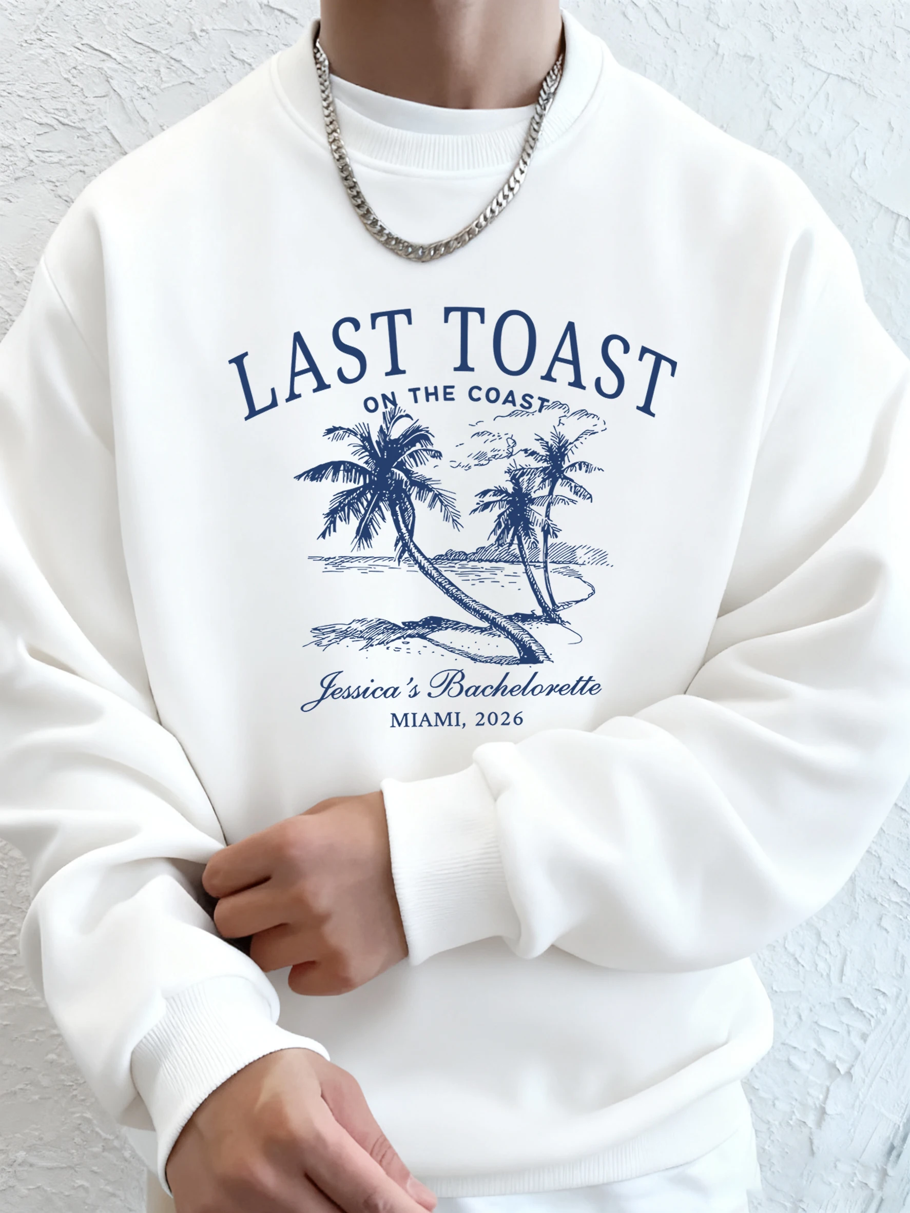 Last Toast On The Coast Miami 2026 Printed Sportswear Man'S Pocket O-Neck Tops Fleece Oversized Clothes Comfortable Soft Hoodie
Last Toast On The Coast Miami 2026 Printed Sportswear Man'S Pocket O-Neck Tops Fleece Oversized Clothes Comfortable Soft Hoodie