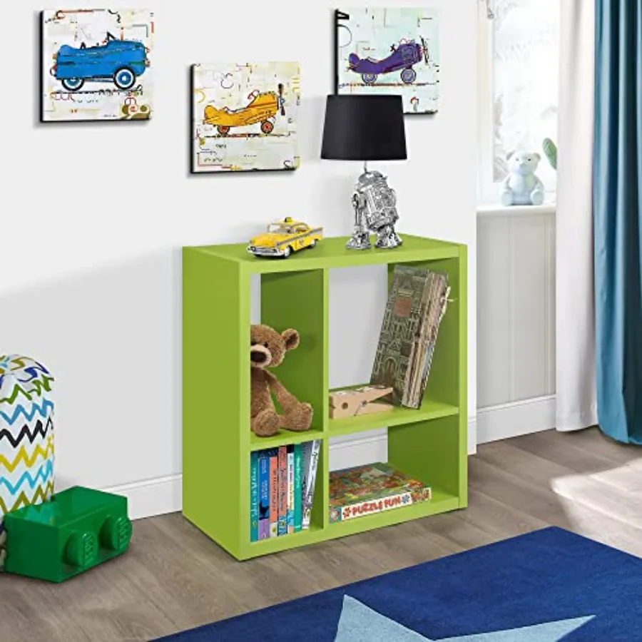 4-Cube Open Bookcase Toy Storage Shelf Organizer for Boys Girls Playroom/Bedroom
4-Cube Open Bookcase Toy Storage Shelf Organizer for Boys Girls Playroom/Bedroom