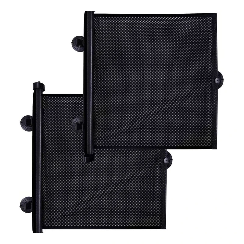 31BC 2 Pack Car Side Window Sun Shade Curtain with Suction Cup Fit Various Vehicle
31BC 2 Pack Car Side Window Sun Shade Curtain with Suction Cup Fit Various Vehicle