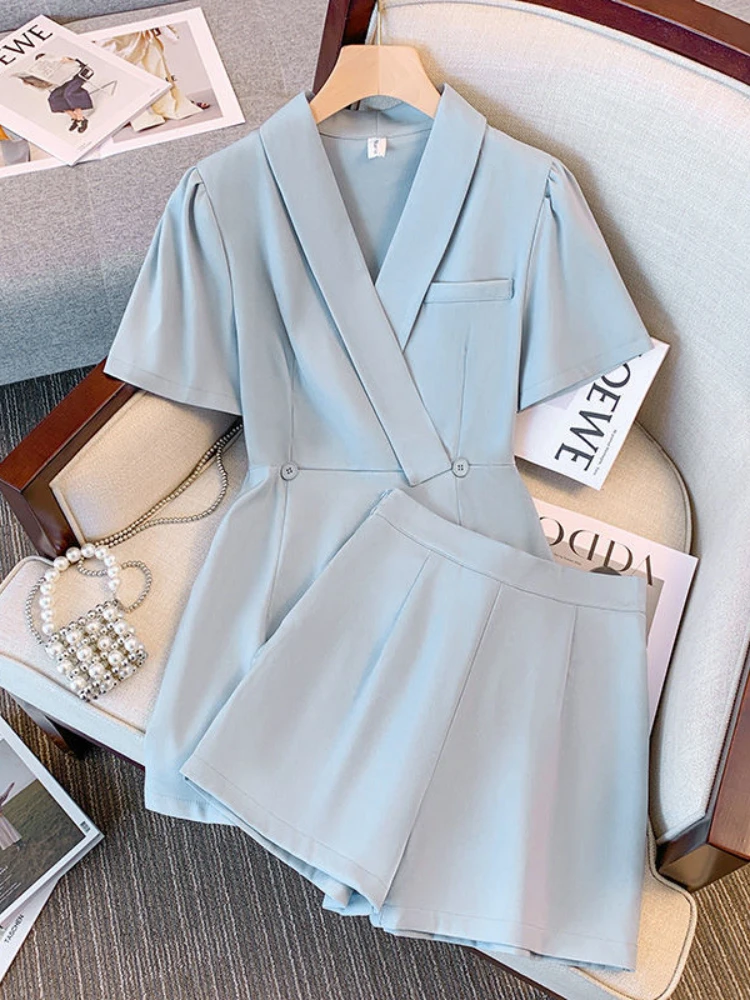 Women Fashion Beige Loose Bomber Jacket Set Female Chic Able Stretch High Waist Side Pockets Slit Hem Wide Shorts Suit
Women Fashion Beige Loose Bomber Jacket Set Female Chic Able Stretch High Waist Side Pockets Slit Hem Wide Shorts Suit