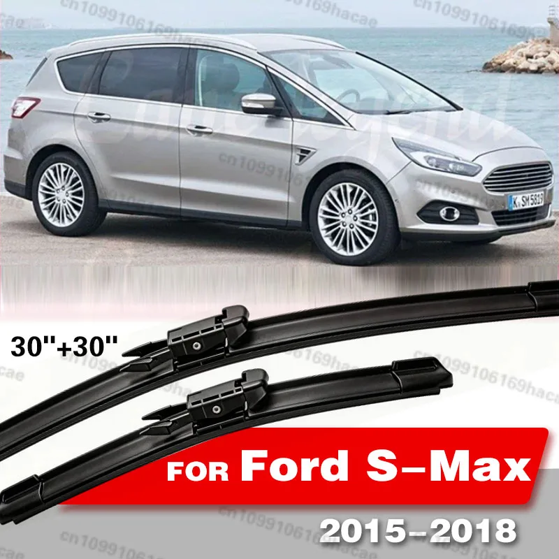 For Ford S-Max 2015 - 2018 2016 2017 Wiper Front Wiper Blades Windshield Windscreen Window Brush 30"+30" Car Accessories
For Ford S-Max 2015 - 2018 2016 2017 Wiper Front Wiper Blades Windshield Windscreen Window Brush 30"+30" Car Accessories