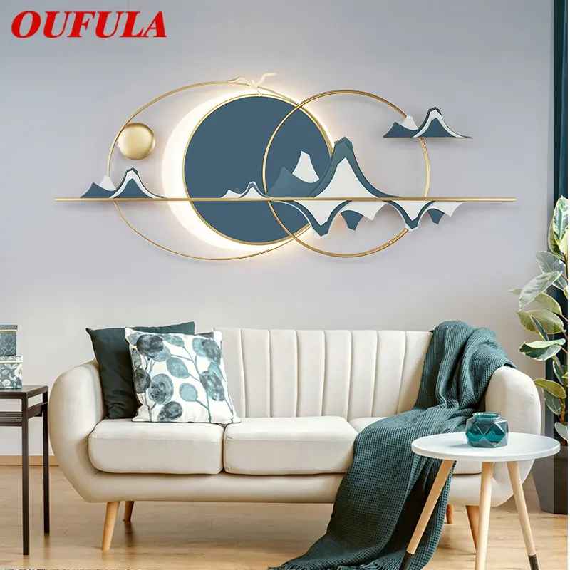 OUFULA Modern Blue Wall Picture Lights Creative Hill Landscape LED Sconce Lamp Background Decor for Living Bedroom
OUFULA Modern Blue Wall Picture Lights Creative Hill Landscape LED Sconce Lamp Background Decor for Living Bedroom