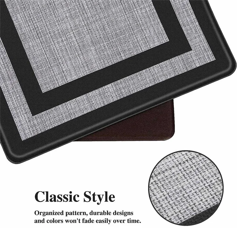 Anti-Fatigue And Anti-Skid Mats For Kitchen Floor Mats, Household Oil-Proof And Floor-Free Durable Black
Anti-Fatigue And Anti-Skid Mats For Kitchen Floor Mats, Household Oil-Proof And Floor-Free Durable Black