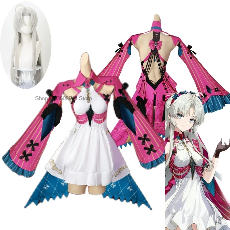 Game Wuthering Waves Cosplay Carlotta Cosplay Costume Dress Wig Women Halloween Roleplay Suit
Game Wuthering Waves Cosplay Carlotta Cosplay Costume Dress Wig Women Halloween Roleplay Suit