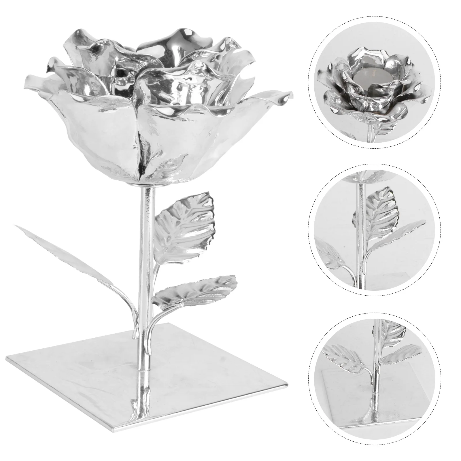 Iron Candlestick Holder Tealight Stand Unique Retro Decor Candlesticks High Quality Flower Shape Home Office Wedding
Iron Candlestick Holder Tealight Stand Unique Retro Decor Candlesticks High Quality Flower Shape Home Office Wedding