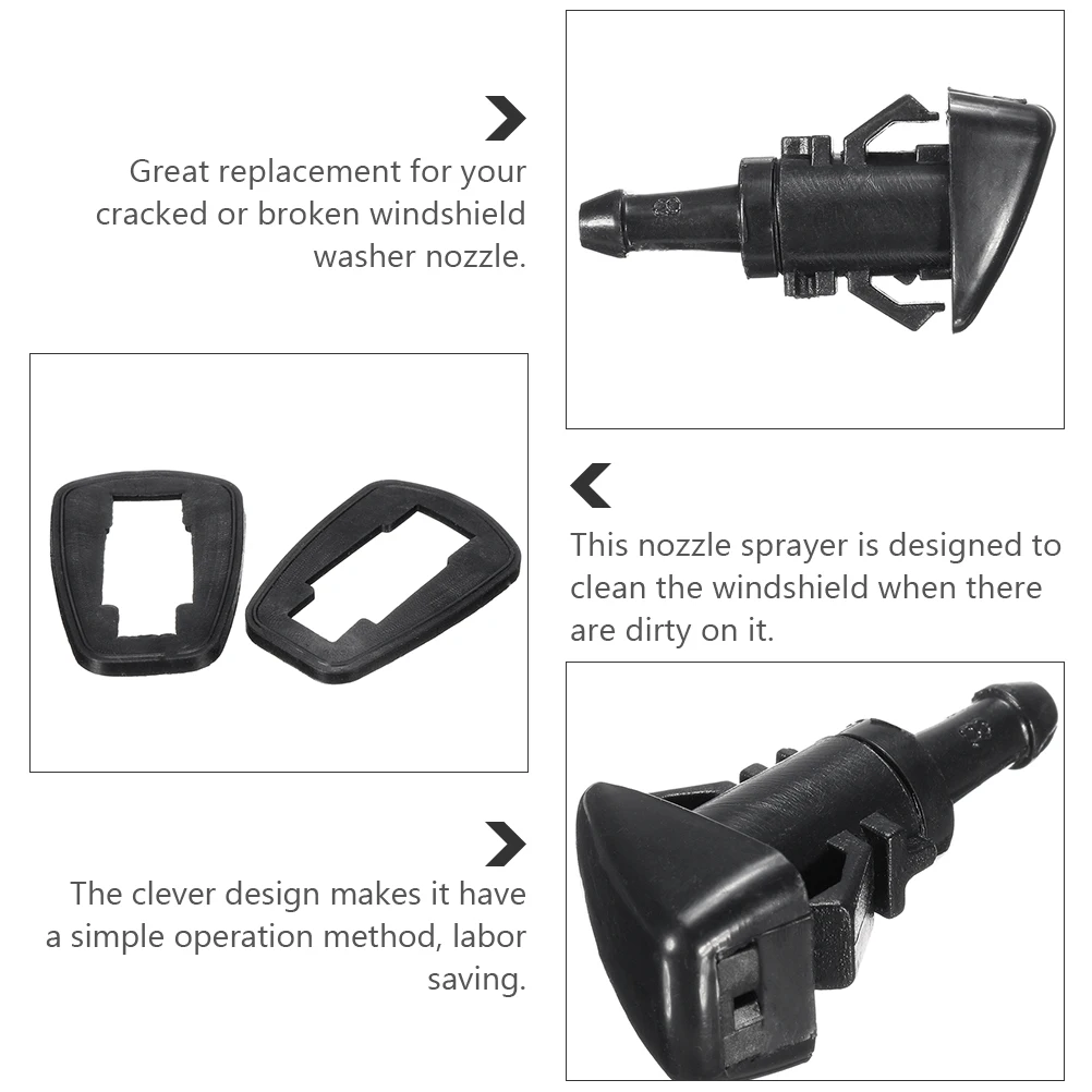 Windshield Washer Nozzles ABS Durable Replacement Car Accessories Firm Texture Easy Operation Auto Supplies Electrical Equipment
Windshield Washer Nozzles ABS Durable Replacement Car Accessories Firm Texture Easy Operation Auto Supplies Electrical Equipment