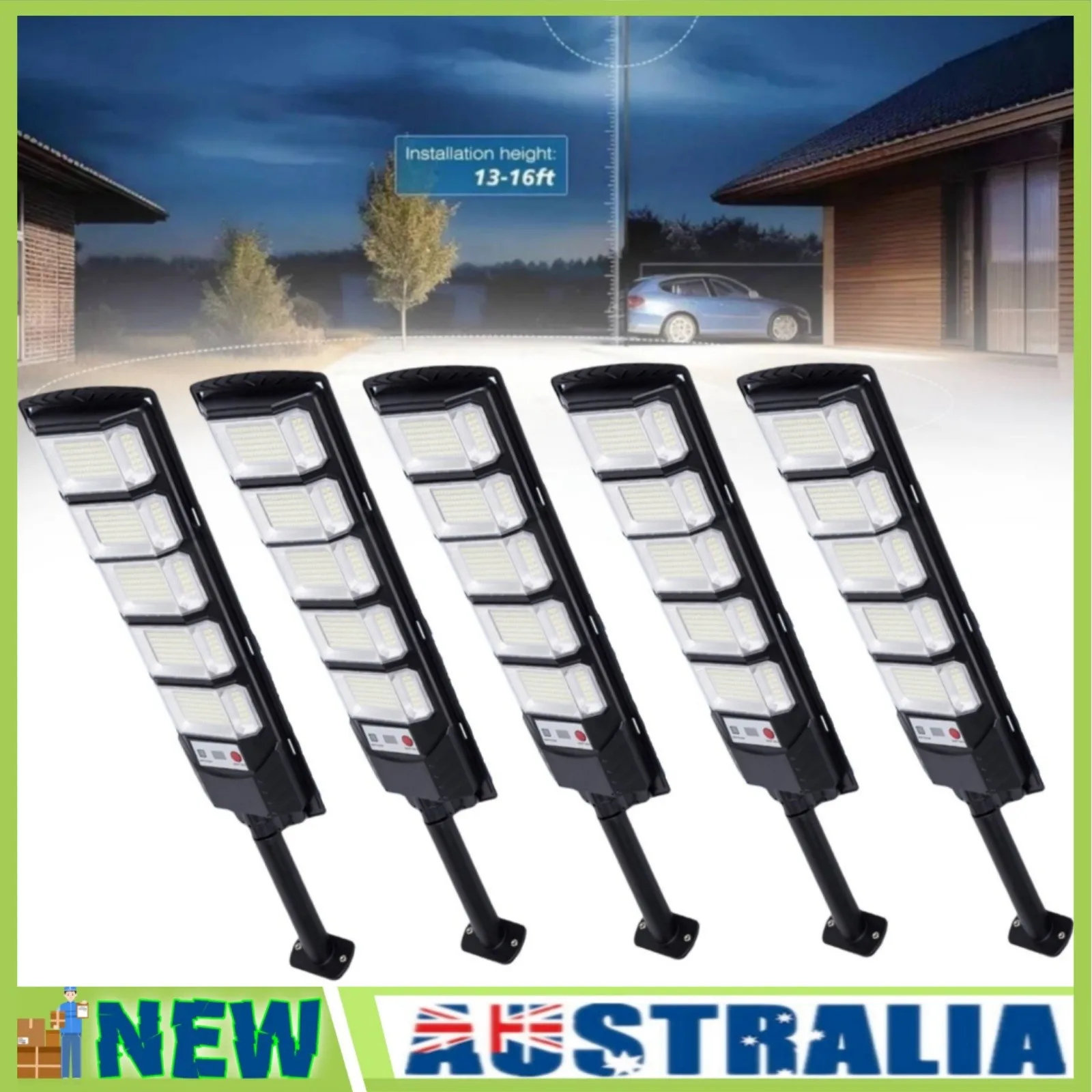 5/3pcs Solar Street Light Outdoor 540LED Dusk-to-Dawn Solar Lamps with Motion Sensor
5/3pcs Solar Street Light Outdoor 540LED Dusk-to-Dawn Solar Lamps with Motion Sensor