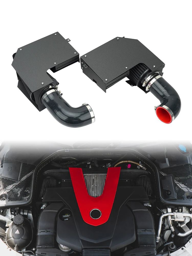 Cold Air Intake Kit for Mercedes-Benz C400 C450 C43 M276 3.0T V6 Twin Turbo Engine E400 CLS400 E43 AMG Car High Flow Pipe Kit
Cold Air Intake Kit for Mercedes-Benz C400 C450 C43 M276 3.0T V6 Twin Turbo Engine E400 CLS400 E43 AMG Car High Flow Pipe Kit