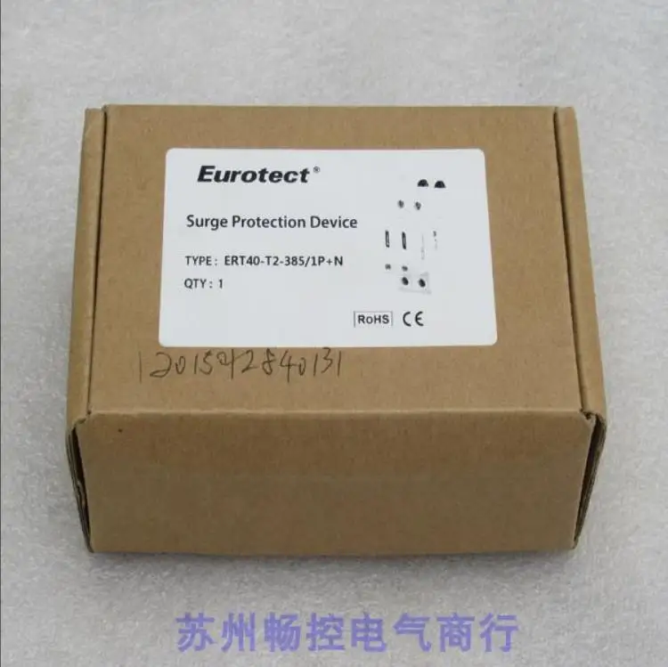 2025 * Spot Sales * New Eurotect Lightning Protector Surge ERT40-T2-385/1P + N Spot
2025 * Spot Sales * New Eurotect Lightning Protector Surge ERT40-T2-385/1P + N Spot