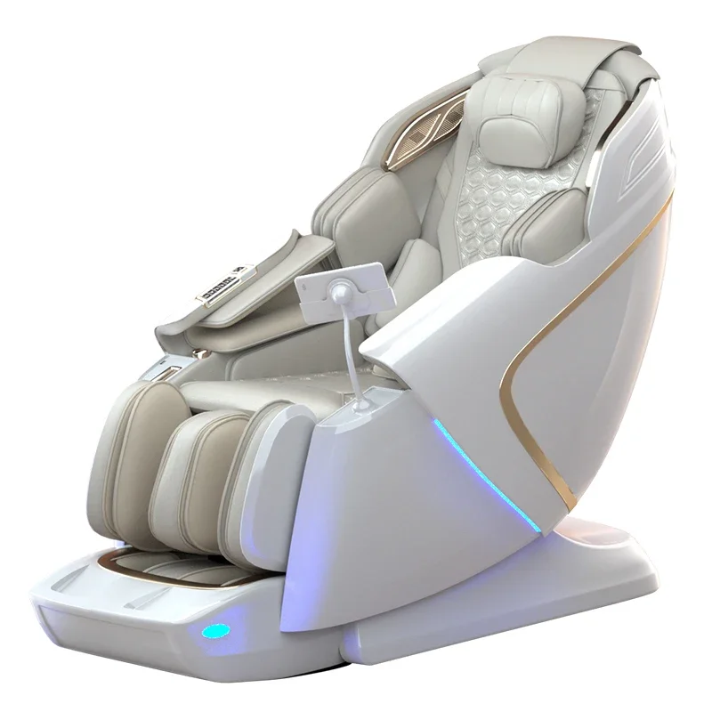 Wireless 4d and 3D Full Body Spa White Massage Chair with Self-sensing Retractable Legs
Wireless 4d and 3D Full Body Spa White Massage Chair with Self-sensing Retractable Legs