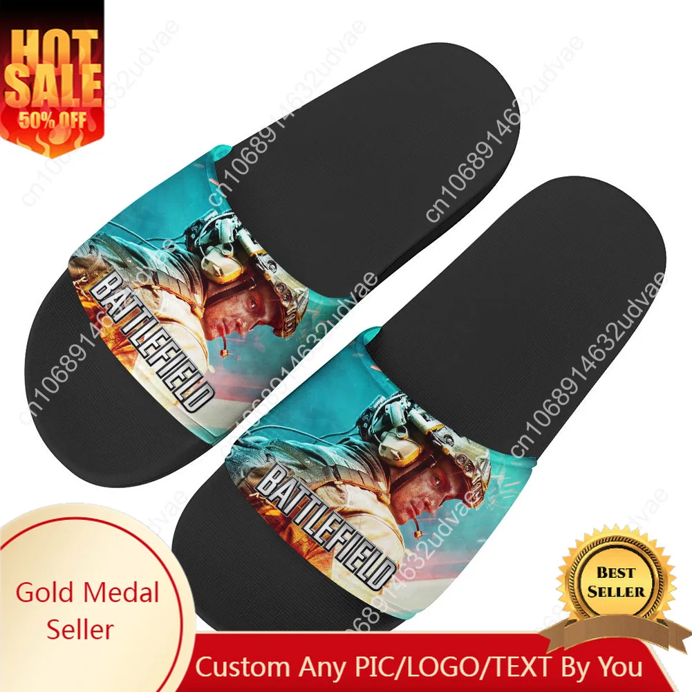 Battlefield Sandals Home Slippers Water Shoes Men Women Teenagers Children Sandal Bathroom Beach Pool Custom Made Summer Slipper
Battlefield Sandals Home Slippers Water Shoes Men Women Teenagers Children Sandal Bathroom Beach Pool Custom Made Summer Slipper