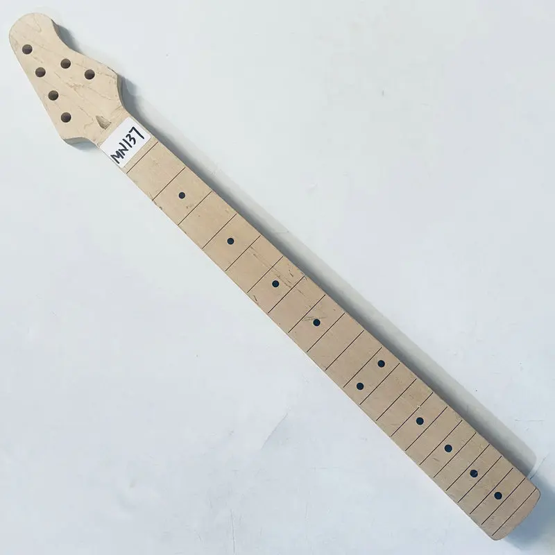 MN137 Unfinished ST Electric Guitar Neck Maple Wood 22 Frets No Frets for ST DIY Guitar Parts Unfinished Guitar Accessory
MN137 Unfinished ST Electric Guitar Neck Maple Wood 22 Frets No Frets for ST DIY Guitar Parts Unfinished Guitar Accessory