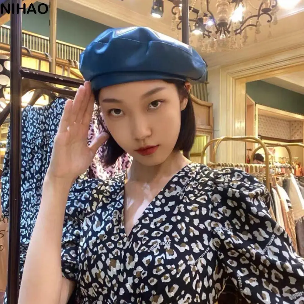 Personality Solid Color Flat Top Painter Hat Korean Style Newsboy Cap Retro Beret Artist Hat British Style Outdoor
Personality Solid Color Flat Top Painter Hat Korean Style Newsboy Cap Retro Beret Artist Hat British Style Outdoor