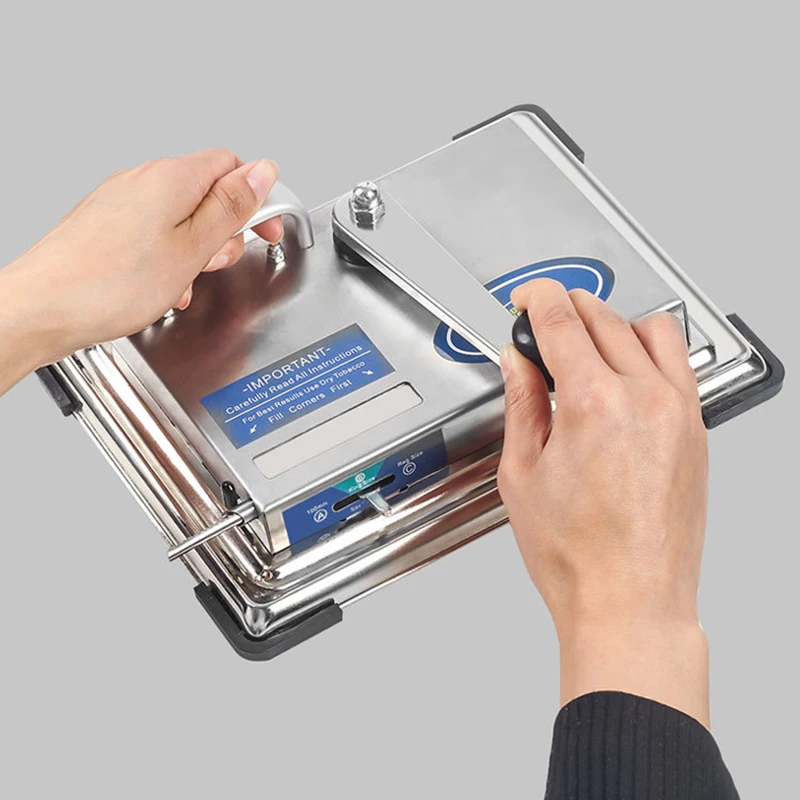 8mm Manual Cigarette Machine, Manual Cigarette Injector, Household Stainless Steel Hand Cranked Cigarette Filling Machine
8mm Manual Cigarette Machine, Manual Cigarette Injector, Household Stainless Steel Hand Cranked Cigarette Filling Machine