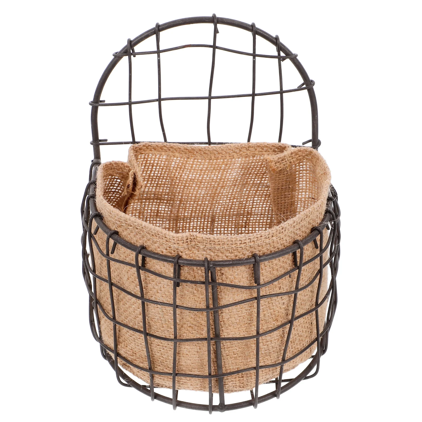 1pc Wall Mounted Wire Basket Half Round Vintage Iron Hanging Planter For Garden Flower Decor Porch Vegetable Storage With
1pc Wall Mounted Wire Basket Half Round Vintage Iron Hanging Planter For Garden Flower Decor Porch Vegetable Storage With