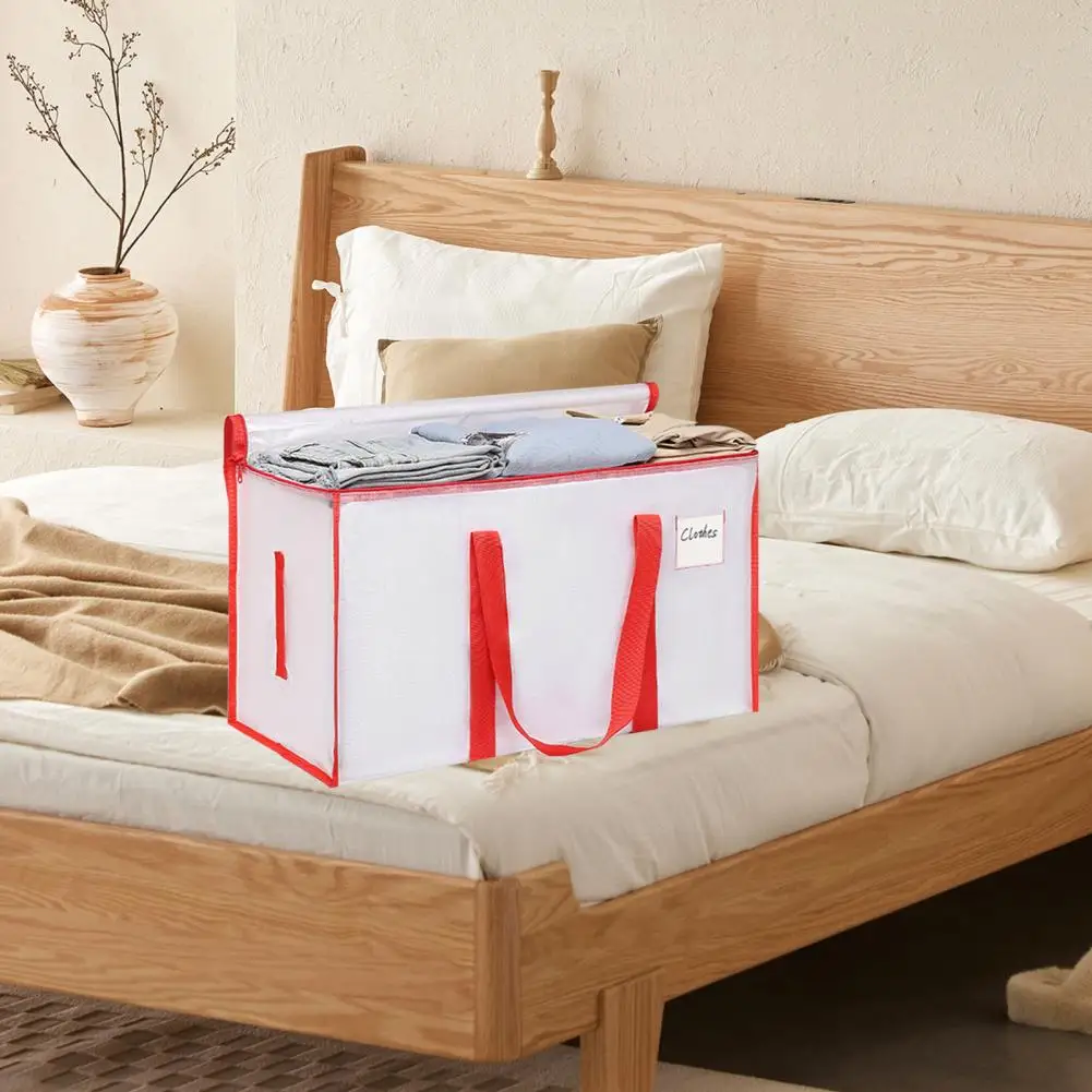 Foldable Storage Bag Anti-tear Storage Solution Waterproof Heavy-duty Storage Bag with Strong Handles Zipper Closure for Clothes
Foldable Storage Bag Anti-tear Storage Solution Waterproof Heavy-duty Storage Bag with Strong Handles Zipper Closure for Clothes