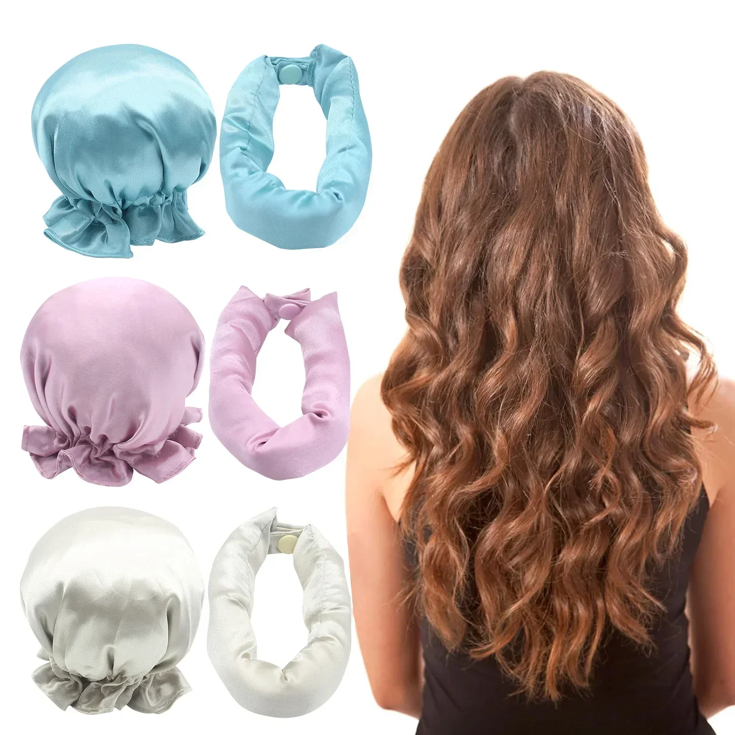 Heatless Curling Rod Silk Curls No Heat Hair Curler Soft Hair Rollers Sleeping Headband Hair Curlers Hairs Styling Accessories
Heatless Curling Rod Silk Curls No Heat Hair Curler Soft Hair Rollers Sleeping Headband Hair Curlers Hairs Styling Accessories