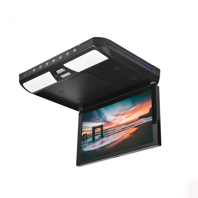 Hot Sale 11.6 Inch Ultra-Thin Universal Car Roof Monitor MP5 Display with Flip-Down IPS 1080P Screen USB & SD Card Connection
Hot Sale 11.6 Inch Ultra-Thin Universal Car Roof Monitor MP5 Display with Flip-Down IPS 1080P Screen USB & SD Card Connection