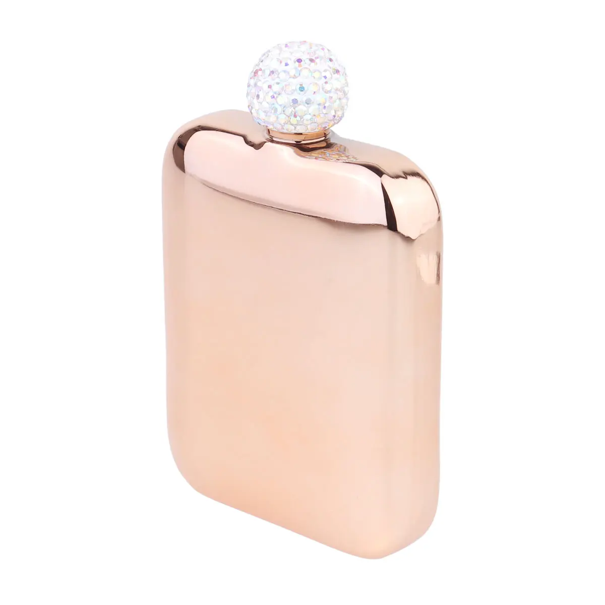 Mini Bottle Stainless Steel Rhinestone Design Compact Lightweight Flask Small Flagon Silver Practical Gift
Mini Bottle Stainless Steel Rhinestone Design Compact Lightweight Flask Small Flagon Silver Practical Gift