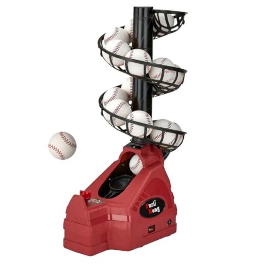 698TPCBH 4-in-1 Toss Machine for Baseball Tennis Pickleball and Cricket Adjustable Height and Distance Multi-Sport Training Equ
698TPCBH 4-in-1 Toss Machine for Baseball Tennis Pickleball and Cricket Adjustable Height and Distance Multi-Sport Training Equ