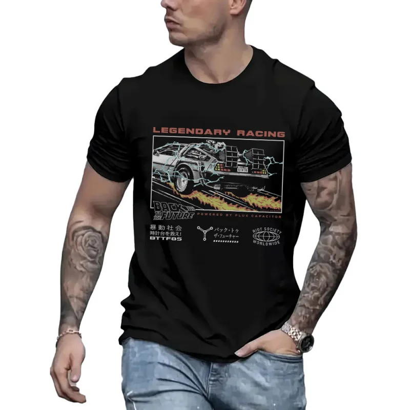 Legendary Racing 1230 Back To The Future Vintage Sic Fi Gift t shirt 80s movies Time Machine Graphic Clothes All size Tops S-6XL
Legendary Racing 1230 Back To The Future Vintage Sic Fi Gift t shirt 80s movies Time Machine Graphic Clothes All size Tops S-6XL