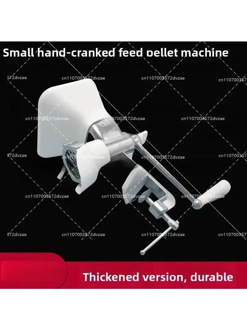 Small Household Manual Feed Pellet Machine Hand Granulator for Fish Chicken Dog Food - DIY Feed Maker
Small Household Manual Feed Pellet Machine Hand Granulator for Fish Chicken Dog Food - DIY Feed Maker