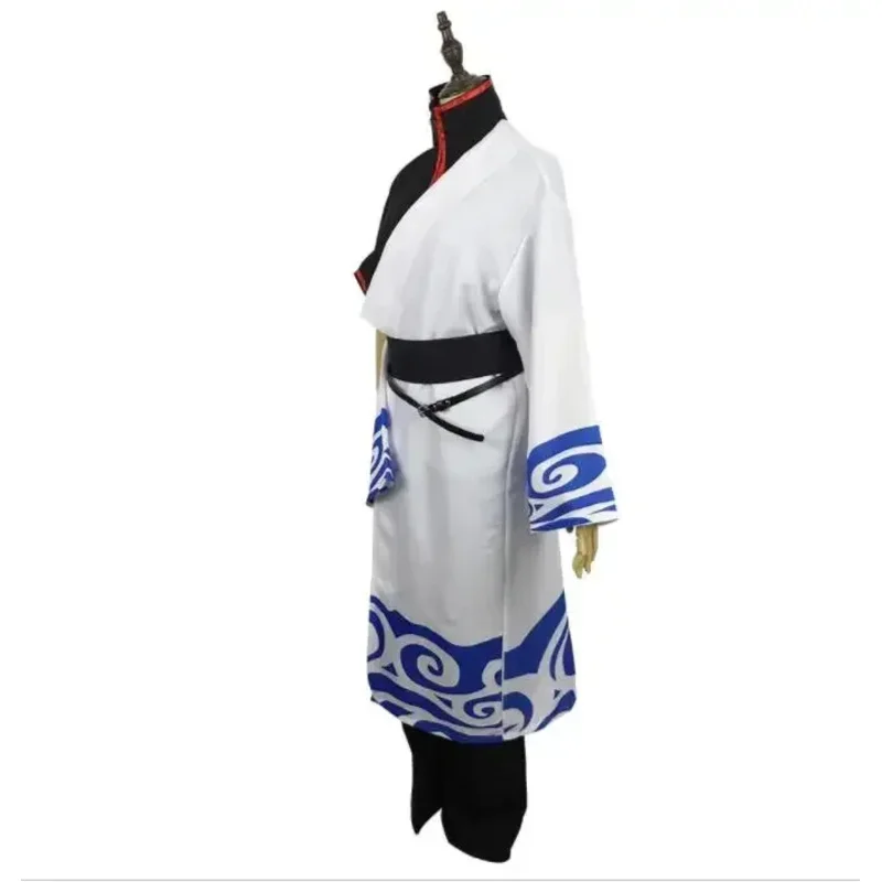 Didi 211 японского аниме Gintama/Silver Soul костюм sakata gintoki костюмы косплей полный комплект халат комикс нарядное платье с поясом 
Didi 211 японского аниме Gintama/Silver Soul костюм sakata gintoki костюмы косплей полный комплект халат комикс нарядное платье с поясом