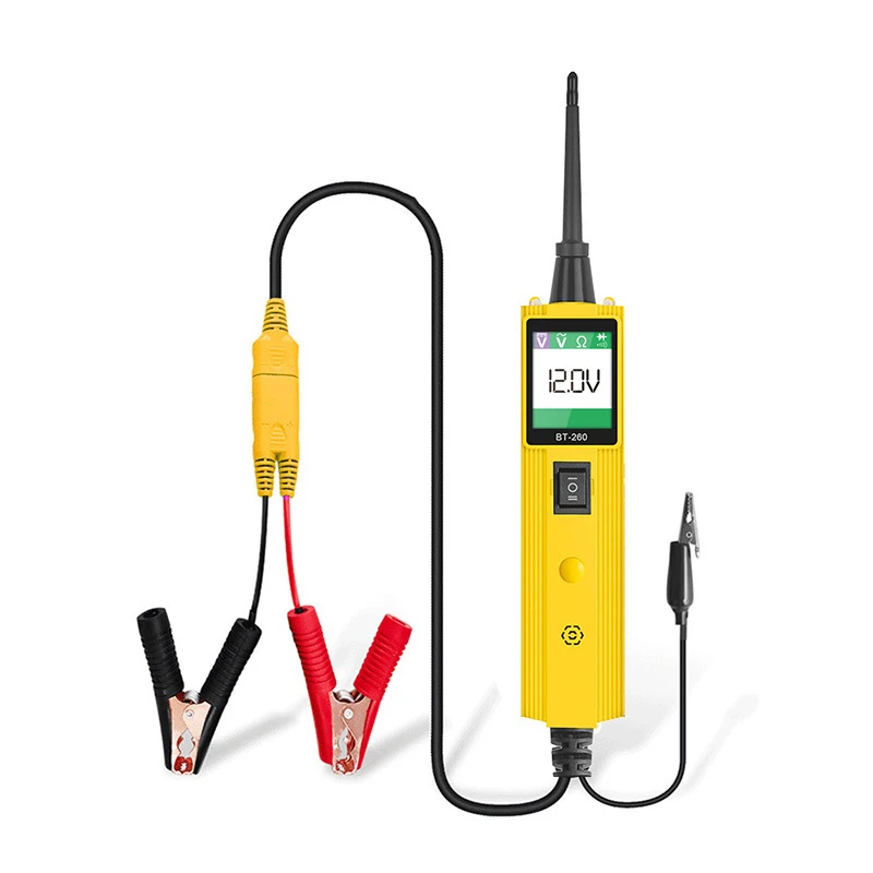 BT260 Automotive Circuit Tester; Automotive Circuit Fault Diagnosis and Repair Test Light; Circuit Tester; AC/DC Voltage Measure
BT260 Automotive Circuit Tester; Automotive Circuit Fault Diagnosis and Repair Test Light; Circuit Tester; AC/DC Voltage Measure