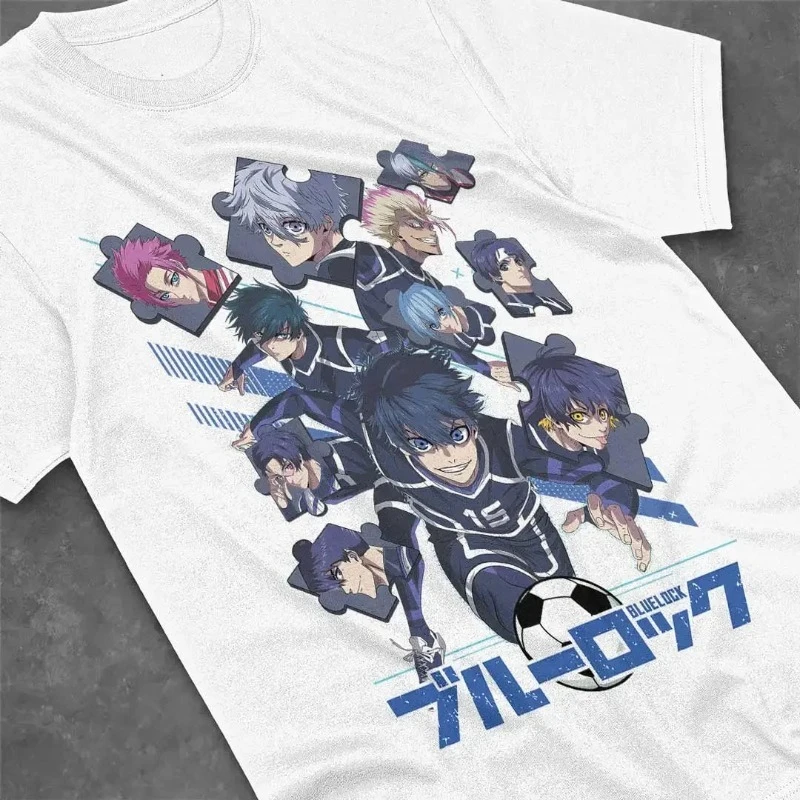 Blue Lock Elite Strikers Tee Manga Pattern Short Sleeve T-shirt Loose Men's and Women's Top Summer Casual Street Wear Y2K
Blue Lock Elite Strikers Tee Manga Pattern Short Sleeve T-shirt Loose Men's and Women's Top Summer Casual Street Wear Y2K