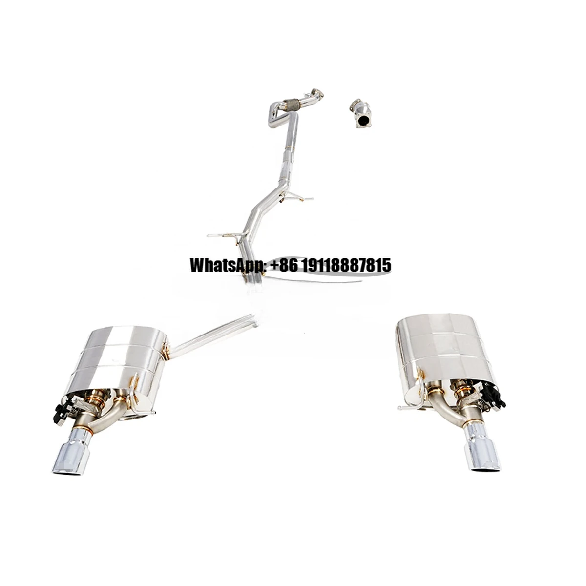 Racing Exhaust Pipe Car Accessories Muffler for Audi A4 A5 B9 2.0T All Wheel Driven Quattro Catback Tuning Parts
Racing Exhaust Pipe Car Accessories Muffler for Audi A4 A5 B9 2.0T All Wheel Driven Quattro Catback Tuning Parts