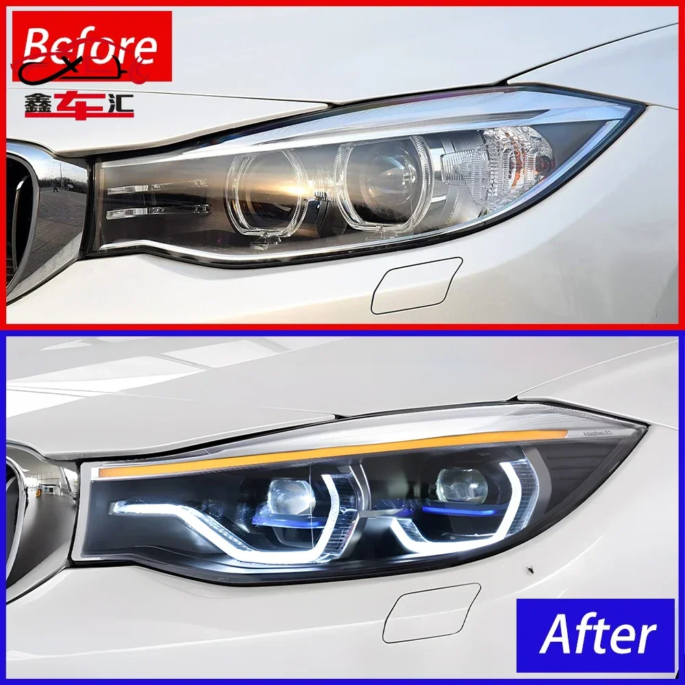 Car DRL LED Headlight Assemblies For BMW 320i 325i 330i F34 GT 2013-2020 Fog DRL Brake Turn Signal Lamp Plug and Play
Car DRL LED Headlight Assemblies For BMW 320i 325i 330i F34 GT 2013-2020 Fog DRL Brake Turn Signal Lamp Plug and Play