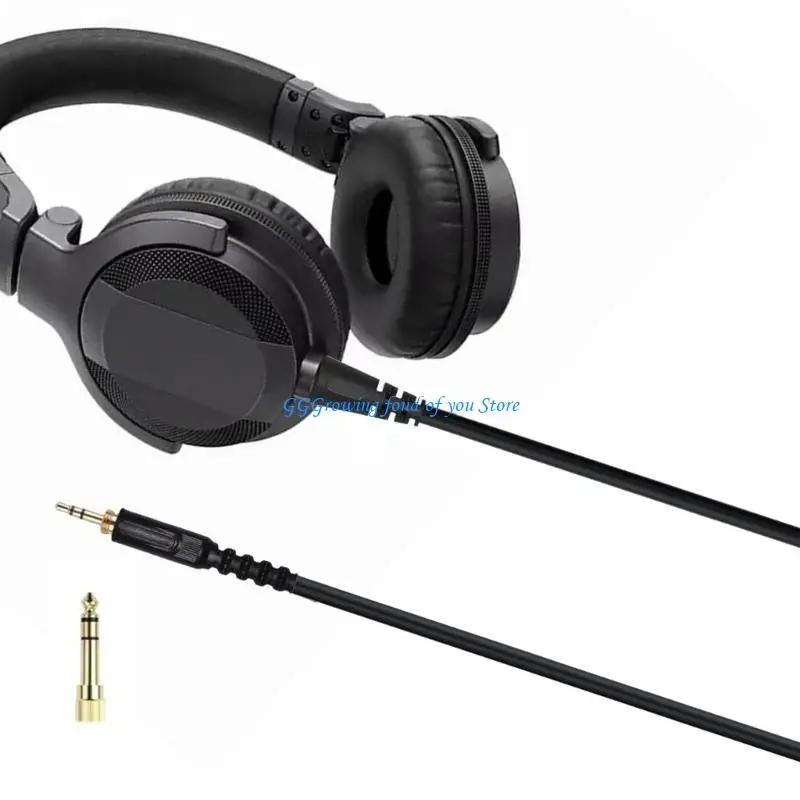 H9EB 3.5mm to 6.3mm Audios Cable Sound Cable for HDJX5 X7S7 CUE1 Headphones Wire with 6.3mm Adapter Secure Connection
H9EB 3.5mm to 6.3mm Audios Cable Sound Cable for HDJX5 X7S7 CUE1 Headphones Wire with 6.3mm Adapter Secure Connection