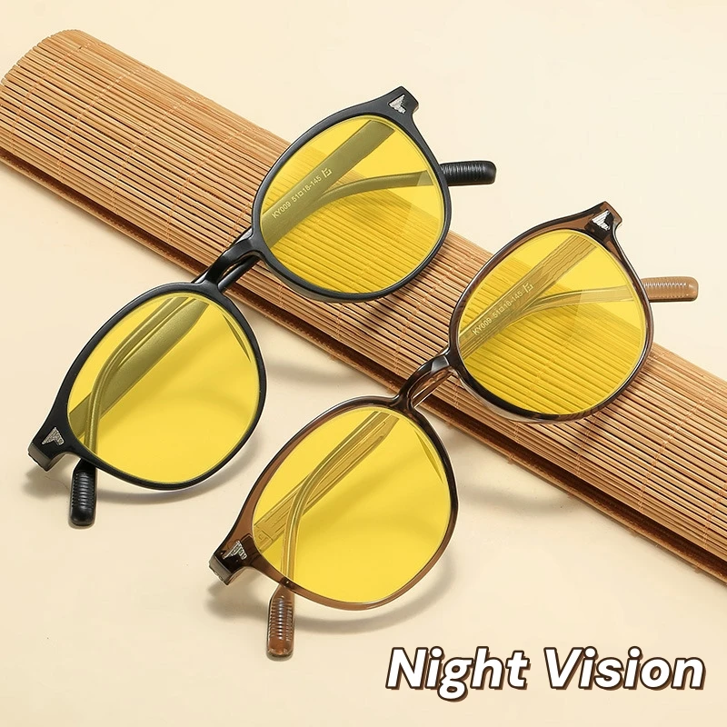 Men Women Large Frame Yellow Protective Sunglasses New Retro Ruond Night Vision Glasses High-definition Computer Driving Glasses
Men Women Large Frame Yellow Protective Sunglasses New Retro Ruond Night Vision Glasses High-definition Computer Driving Glasses