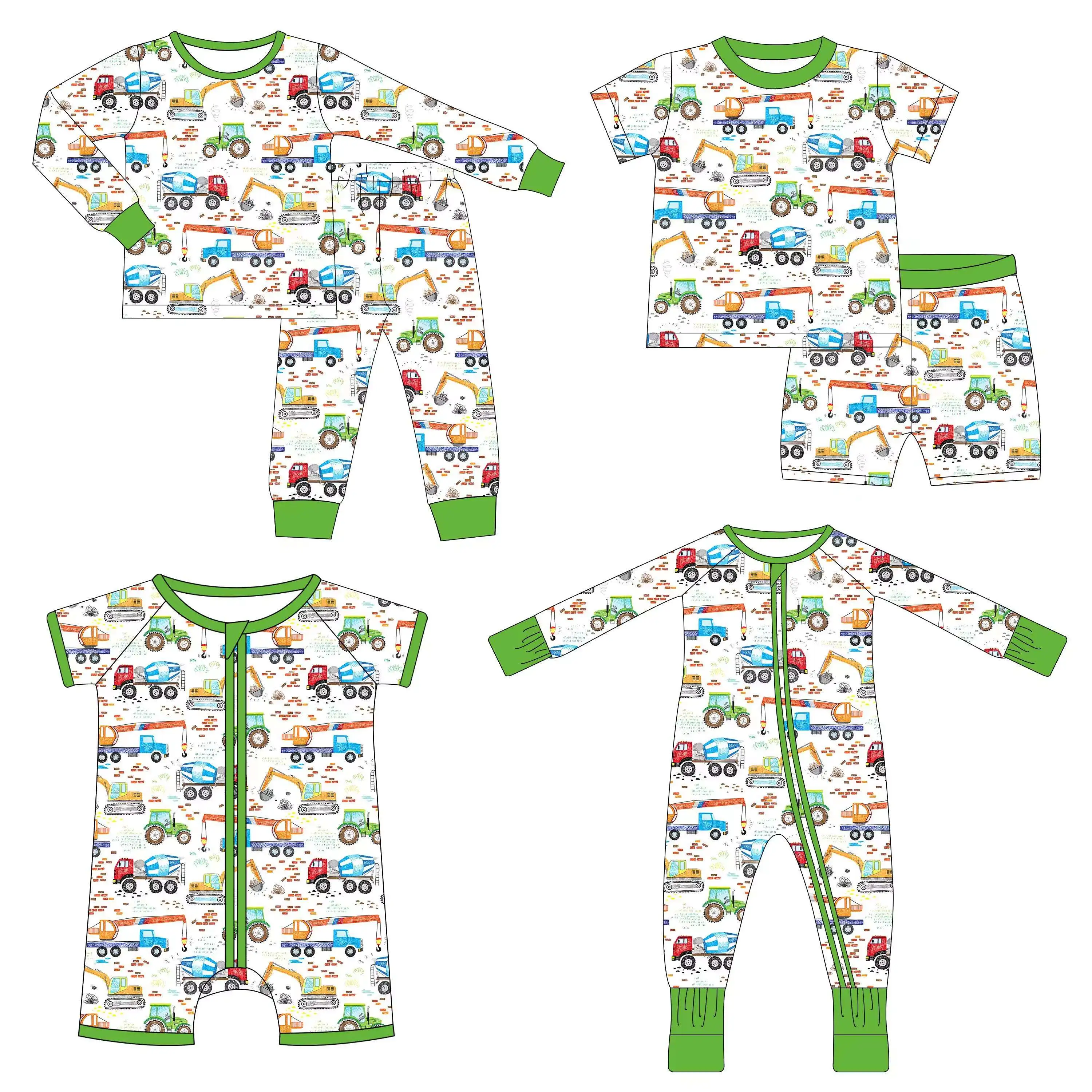 New high-quality children's set long-sleeved trousers car print boy pajamas set baby zipper jumpsuit milk silk
New high-quality children's set long-sleeved trousers car print boy pajamas set baby zipper jumpsuit milk silk